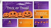 Trick or Treat, Halloween slides backgrounds. - SlidesMania