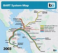To learn the story of BART, look to its system maps | Bay Area Rapid ...