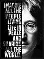 John Lennon - Imagine Poster | Imagine john lennon, Vintage music art ...
