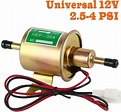 Amazon.com: Electric Fuel Pump 12v Universal - Low Pressure 12 Volt ...