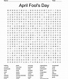 April Fool's Day Word Search - WordMint