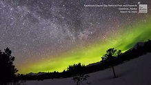 Stunning Time-Lapse Captures Northern Lights, Milky Way Over Alaska ...