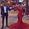African Black Girl Prom Dresses Long Mermaid Style 2018 Sexy V Neck ...