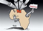 Libya War mouth... | Cartoon Movement