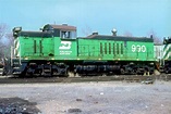 BN NW5 990 | Burlington Northern Railroad NW5 990 at Goodlan… | Flickr