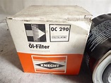 OIL FILTER KNECHT OC 290 | (1) Motor  (127) Kraftstofffilter ...