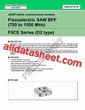 FAR-F5CE-947M50-K214-U Datasheet(PDF) - Fujitsu Component Limited.