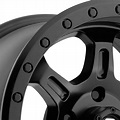 FUEL® D572 JM2 1PC Wheels - Matte Black Rims - D57217858345-N
