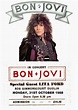Bon Jovi vintage concert poster RDS Simmonscourt Dublin Ireland 1988 by ...