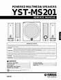 Yamaha YSTMS-201 Service manual