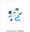 Closing Tax Loopholes Flat Icon Tax Stock Vector (Royalty Free ...