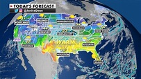 National weather forecast: Winter storm, severe weather coming for West ...