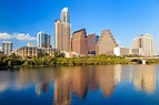 view of Austin, downtown skyline | Central Texas Mom