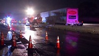 At Least 60 Gallons of Fuel Spill Onto Freeway After Big Rig Jack ...