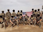 US Special Operations Forces pose for a group photo in Syria : r ...