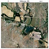 Aerial Photography Map of Wilmore, KS Kansas