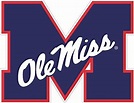 4 Inch Ole Miss M Logo Decal University of Mississippi Rebels | Etsy