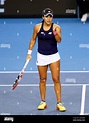 Great Britain's Heather Watson reacts during the Billie Jean King Cup ...