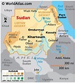 Geography of Sudan, Landforms - World Atlas