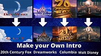 Make your own 20th century fox intro | Dream works | Columbia - YouTube