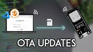 ESP32 OTA (Over-the-Air) Updates - AsyncElegantOTA VS Code | Random ...