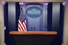 It's been a year since the last daily White House press briefing - Axios