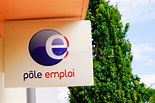 Pole Emploi Logo on a Building. Pole Emploi is a French Governmental ...