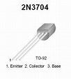 2N3704 NPN Transistor | NightFire Electronics LLC
