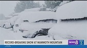 Record-breaking snow at Mammoth Mountain | cbs8.com