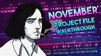 NOVEMBER Project File Walkthrough - YouTube