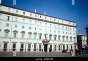 Italy, Rome, Palazzo Chigi, official residence of Prime Minister of ...