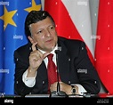 Jose Manuel Barroso European Commission President addresses the Russia ...
