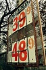 old gas sign prices unleaded | Vintage tin signs, Gas prices, Gas