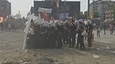 Turkey clashes: Riot police clash with protesters in Istanbul's Taksim ...