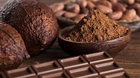 #chocolate cocoa bean #superfood #ingredient #cocoa cocoa powder #4K # ...