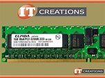EBE10RD4AEFA-4A-E HP / ELPIDA 1GB PC2-3200R DDR2-400 REGISTERED ECC ...