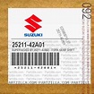 Suzuki 25211-42A01 - Superseded by 25211-42A02 - FORK,GEAR SHIFT ...