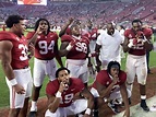 Alabama Football Players Celebrate Victory with Traditional Victory ...