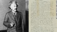 Albert Einstein's 'God letter' breaks auction record and sells for $2 ...