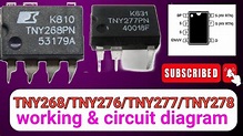 tny268pn circuit diagram| tny268 smps circuit|what is a tny268pn - YouTube