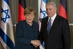 German Chancellor Angela Merkel visits Israel
