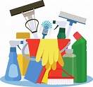 Cleaning Supplies Clipart Png - Free Logo Image