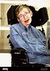 Stephen Hawking, British physicist. [automated translation] Stock Photo ...