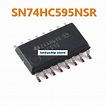 New original SN74HC595NSR SN74HC595 74HC595 package SOIC-16 8-bit shift ...