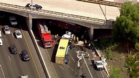 Fatal big rig crash shuts down 710 North in Long Beach - ABC7 Los Angeles