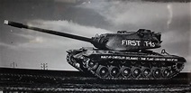 US heavy tank prototype T43 | Tank, Heavy, Military vehicles