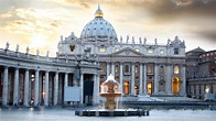 Saint Peter's Square, Vatican City in Italy