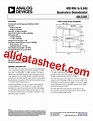 ADL5380ACPZ-R7 Datasheet(PDF) - Analog Devices