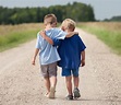 Two Boys Walking Down a Gravel Road | Children’s Hearings Improvement ...