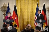 Photo: President Obama and German Chancellor Merkel hold a press ...